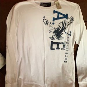 White long sleeve T-shirt